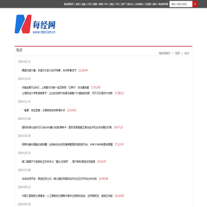 热点-视频 | 新闻决定影响力 |《每日经济新闻》报社旗下网站