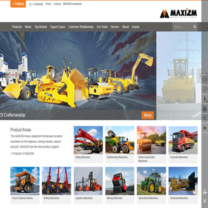 MAXIZM - Prominent Construction Machinery Dealer